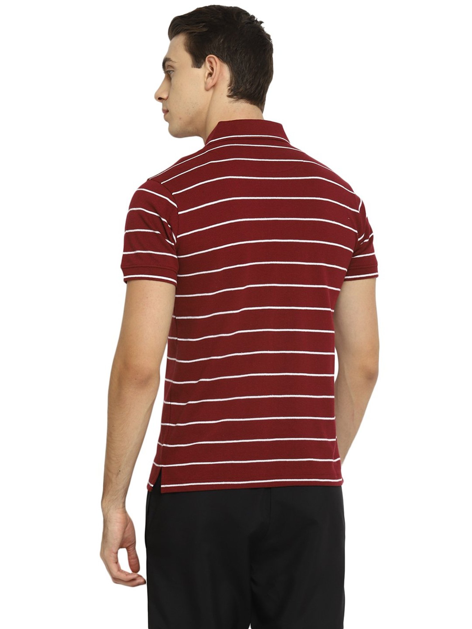 OFF LIMITS Maroon Polo T-Shirt