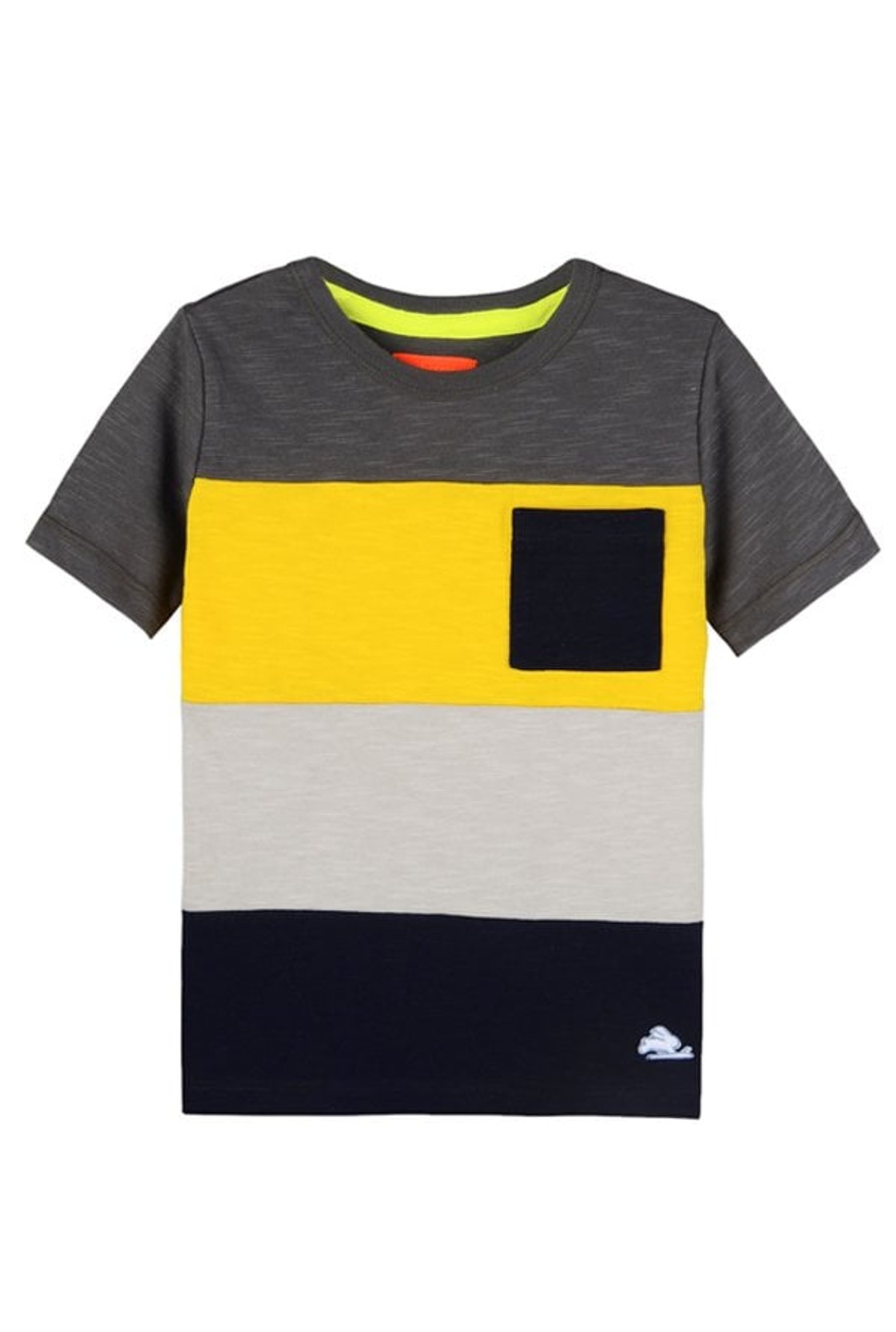 Cherry Crumble By Nitt Hyman Boys Multicolor Striped T-Shirt