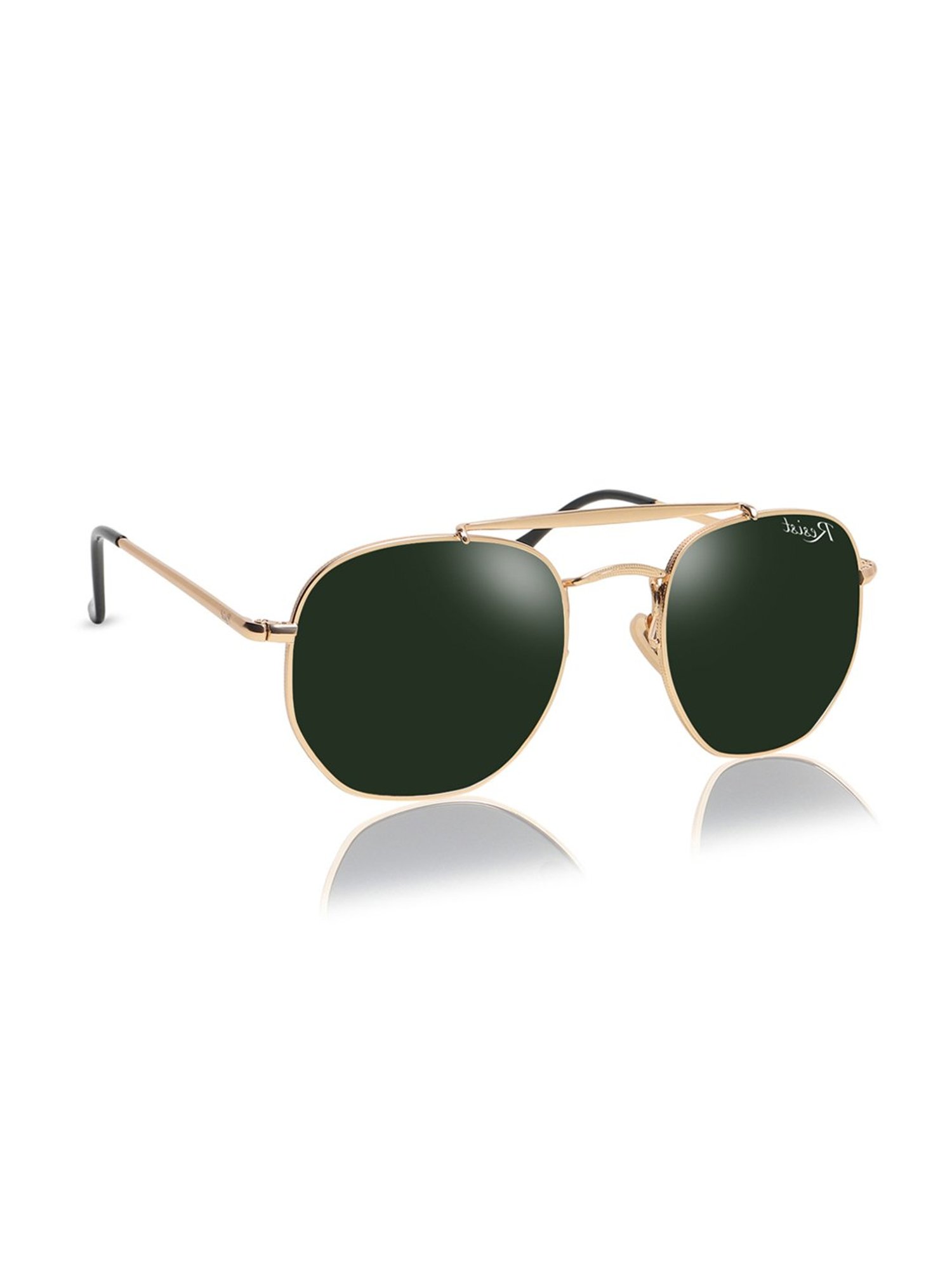 Resist Eyewear Green UV Protection Unisex Sunglasses