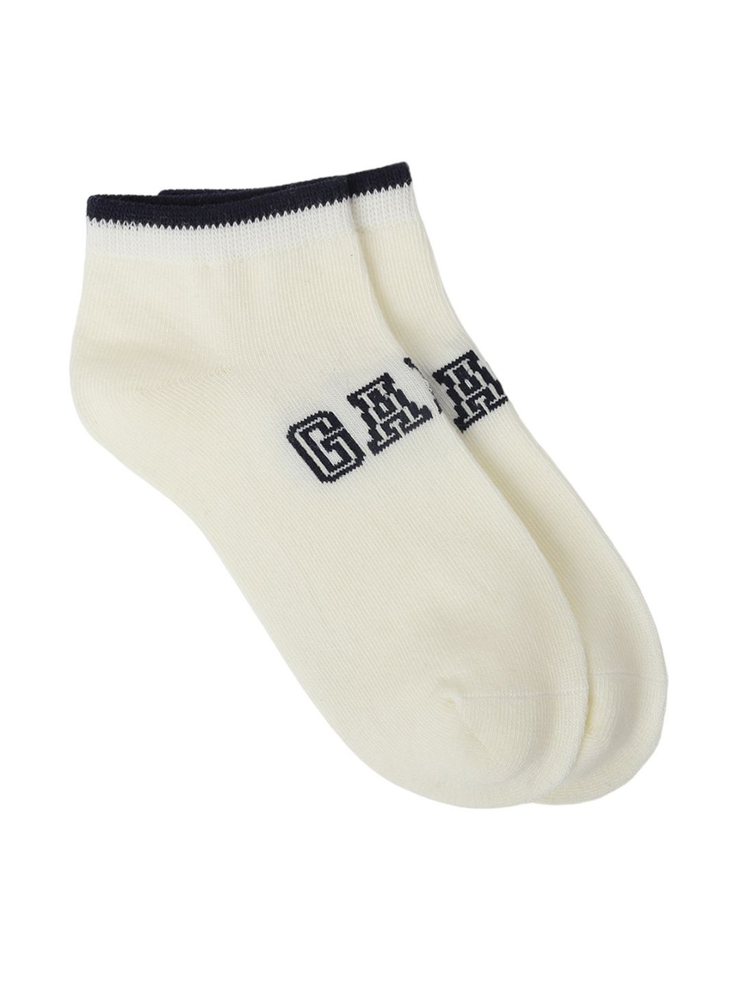 Gant Ankle Length Multicolor Cotton Solid Large Socks - Pack of 5