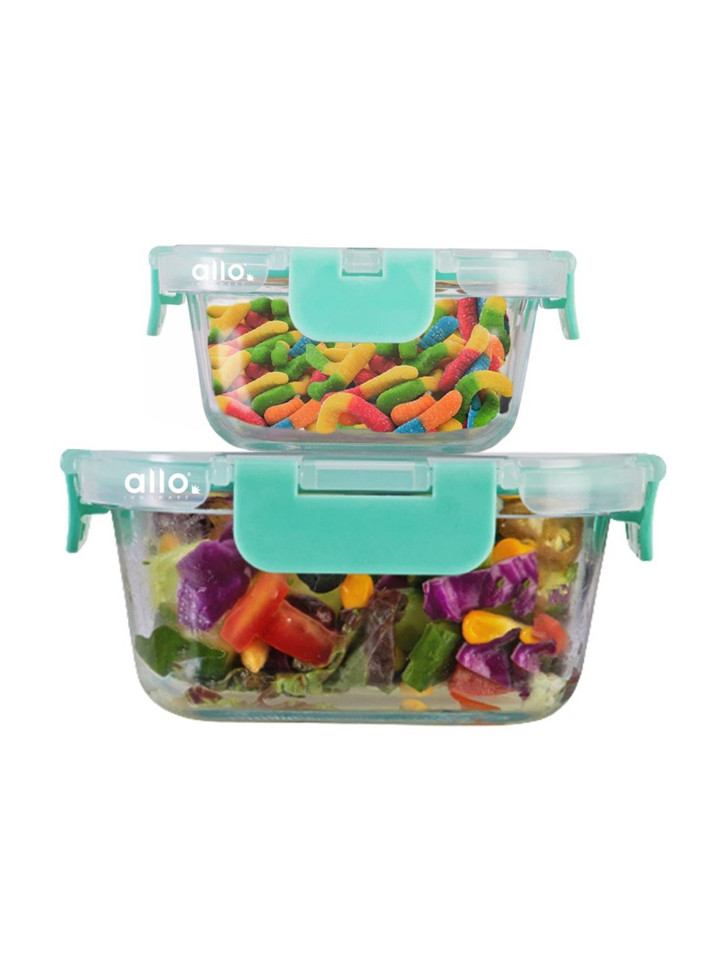 Borosilicate Glass Containers with Lids Microwave Safe Container for Glass Food Storage Containers