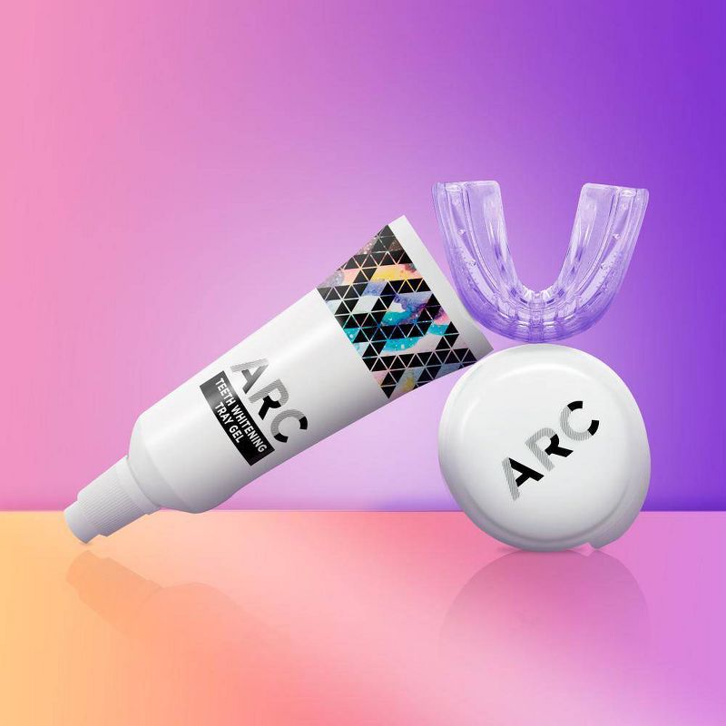 ARC Whitening Kit includes Whitening Tray + Whitening Gel + Storage Case - 0.68oz