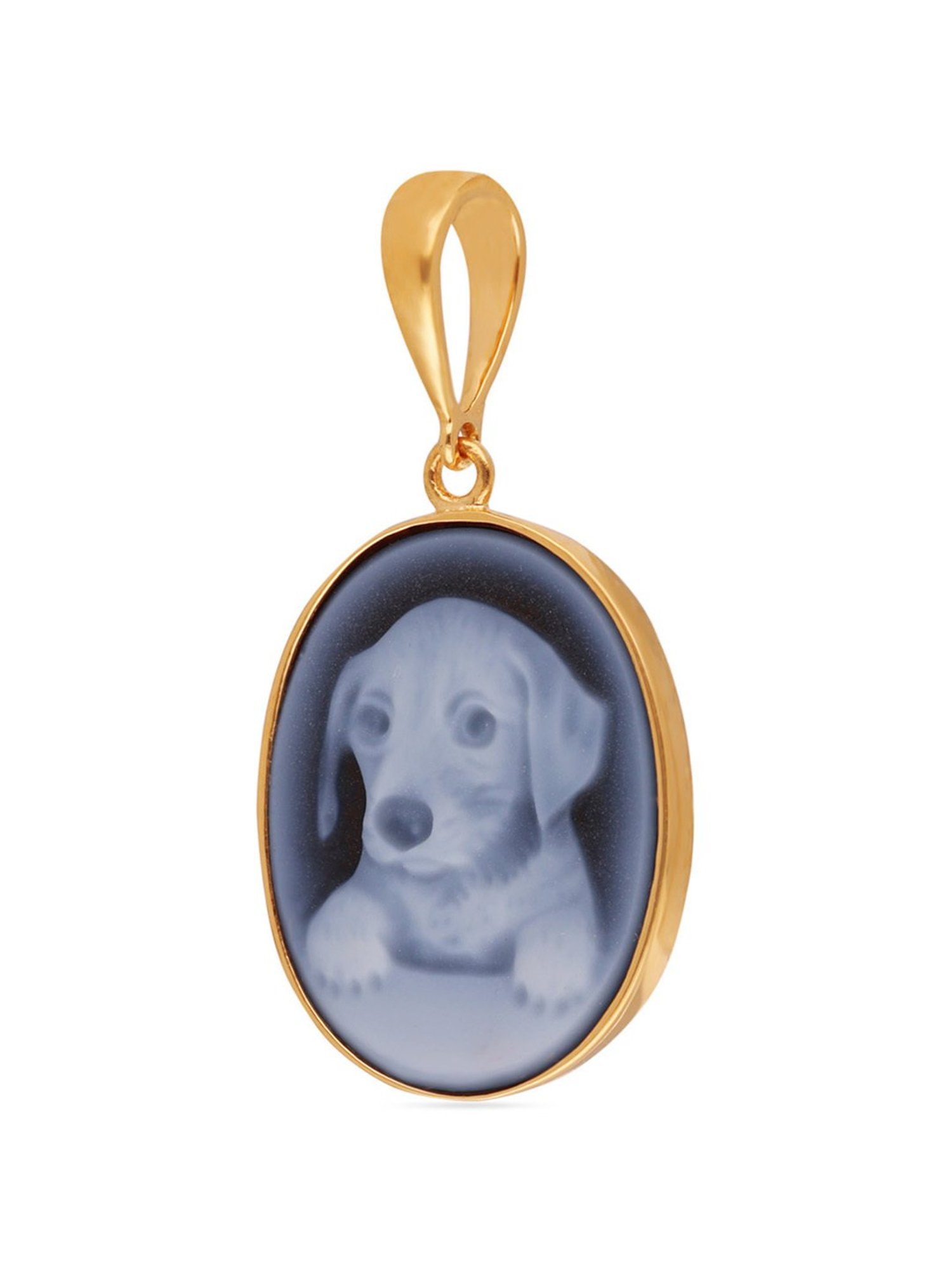 C.Krishniah Chetty 18k Gold Pendent for Unisex