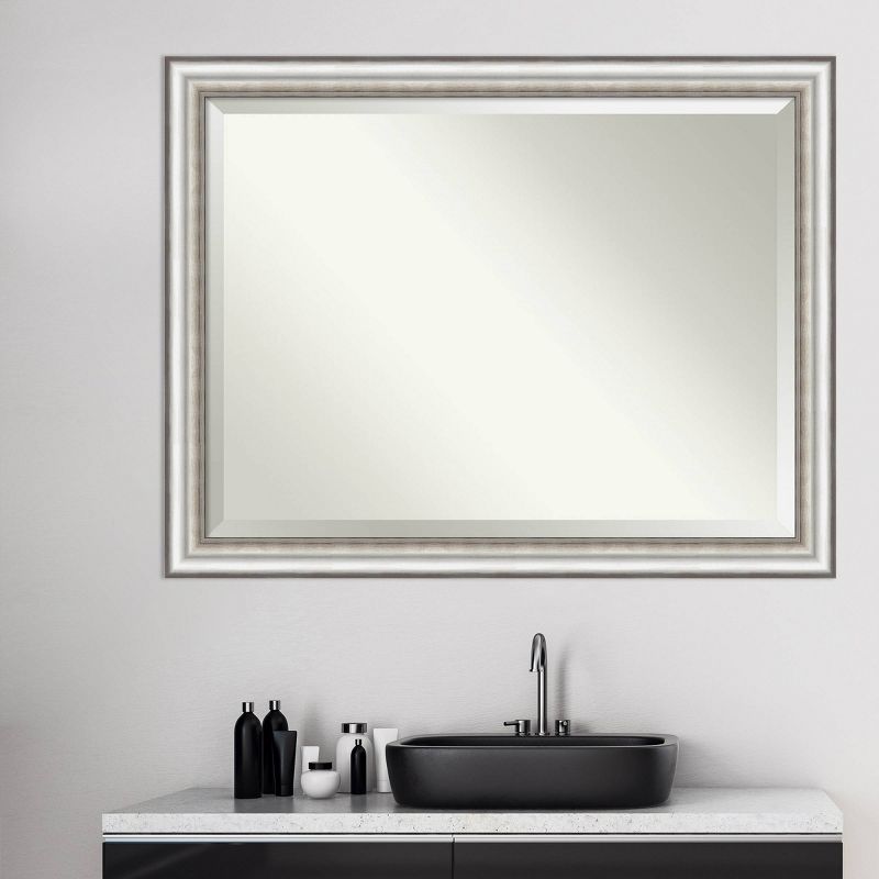 Rectangle Tripoli Vanity Bathroom Mirror Clear - Howard Elliott