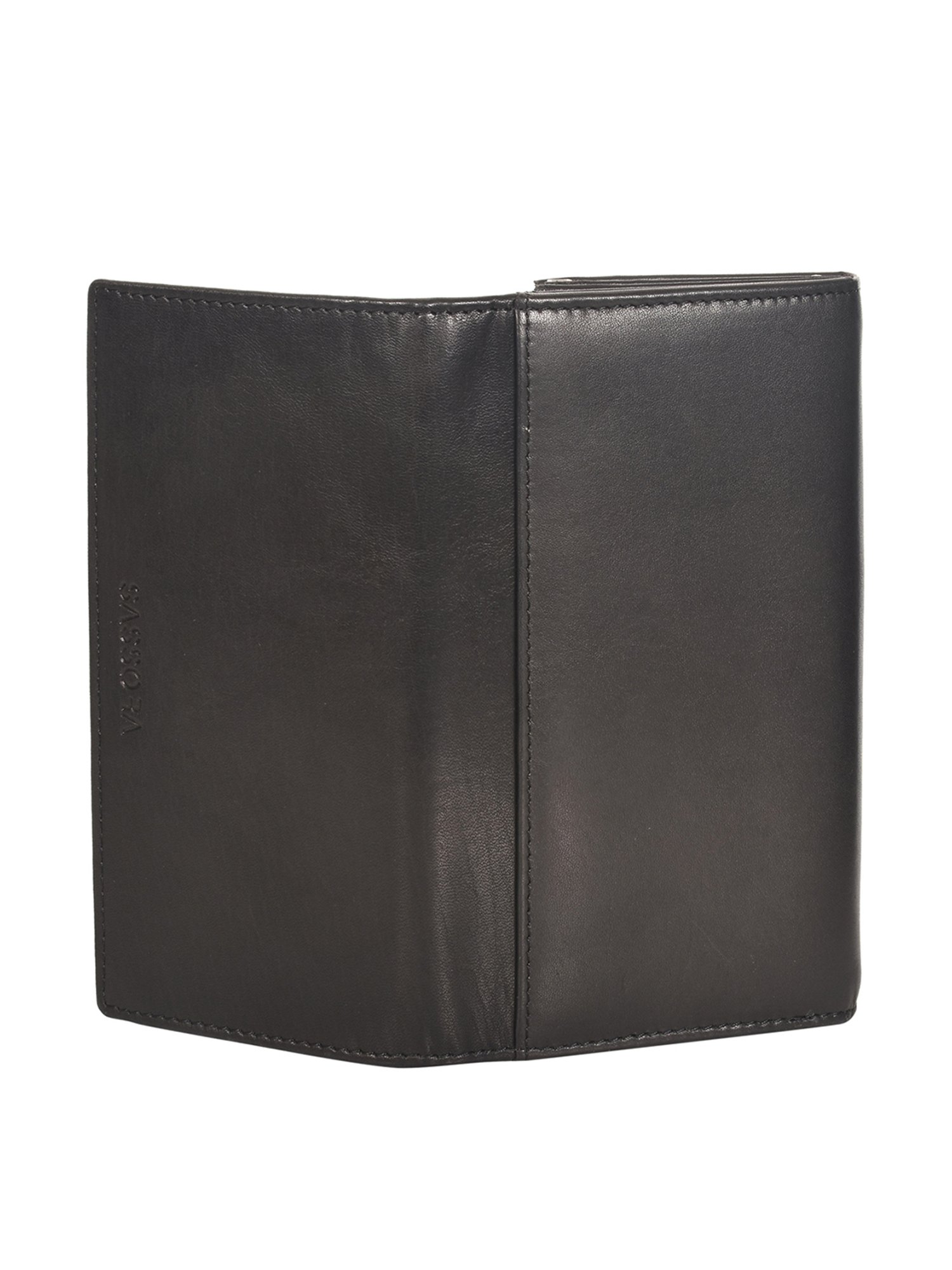 SASSORA Black Solid Rfid Wallet for Women