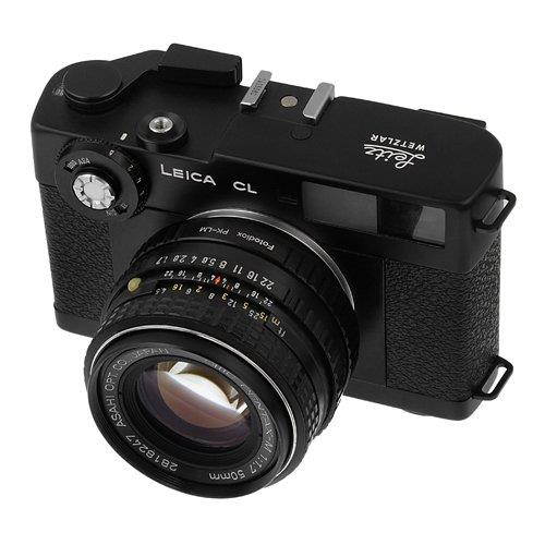 Fotodiox Lens Mount Adapter, Pentax K/PK Lens to Leica M-Series Camera, fits Leica M-Monochrome, M8.2, M9, M9-P, M10 and Ricoh GXR mount A12