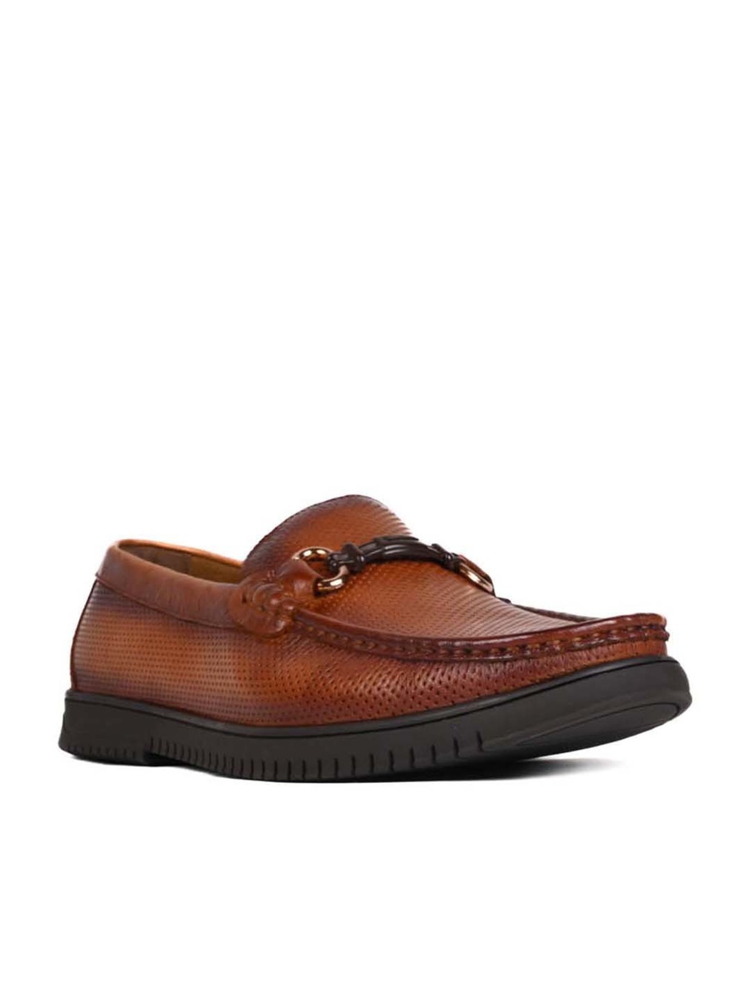Cobblerz Men's Tan Casual Loafers