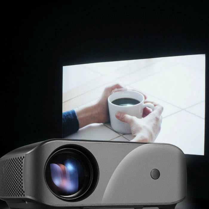 Vivibright F10 LCD Projector 2800 Lumens 1280*720P Resolution 10000:1 Contrast Ratio Support 23 Languages Home Theater Projector