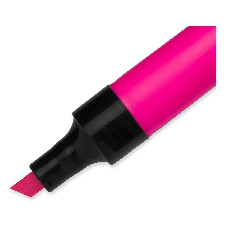 Berol 4009 Highlighter Chisel Tip Pink Dozen 64327