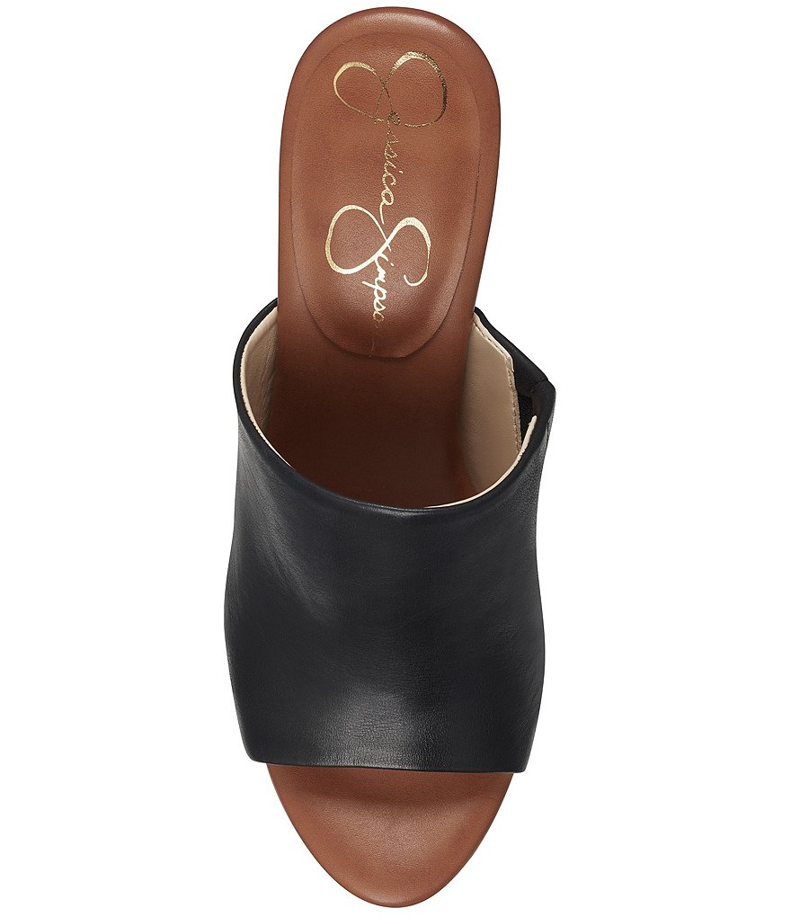 Jessica Simpson Shelbie Platform Heeled Slides