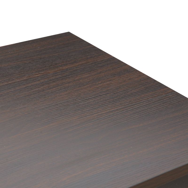 Jane Office Desk Walnut/Black - Edgemod