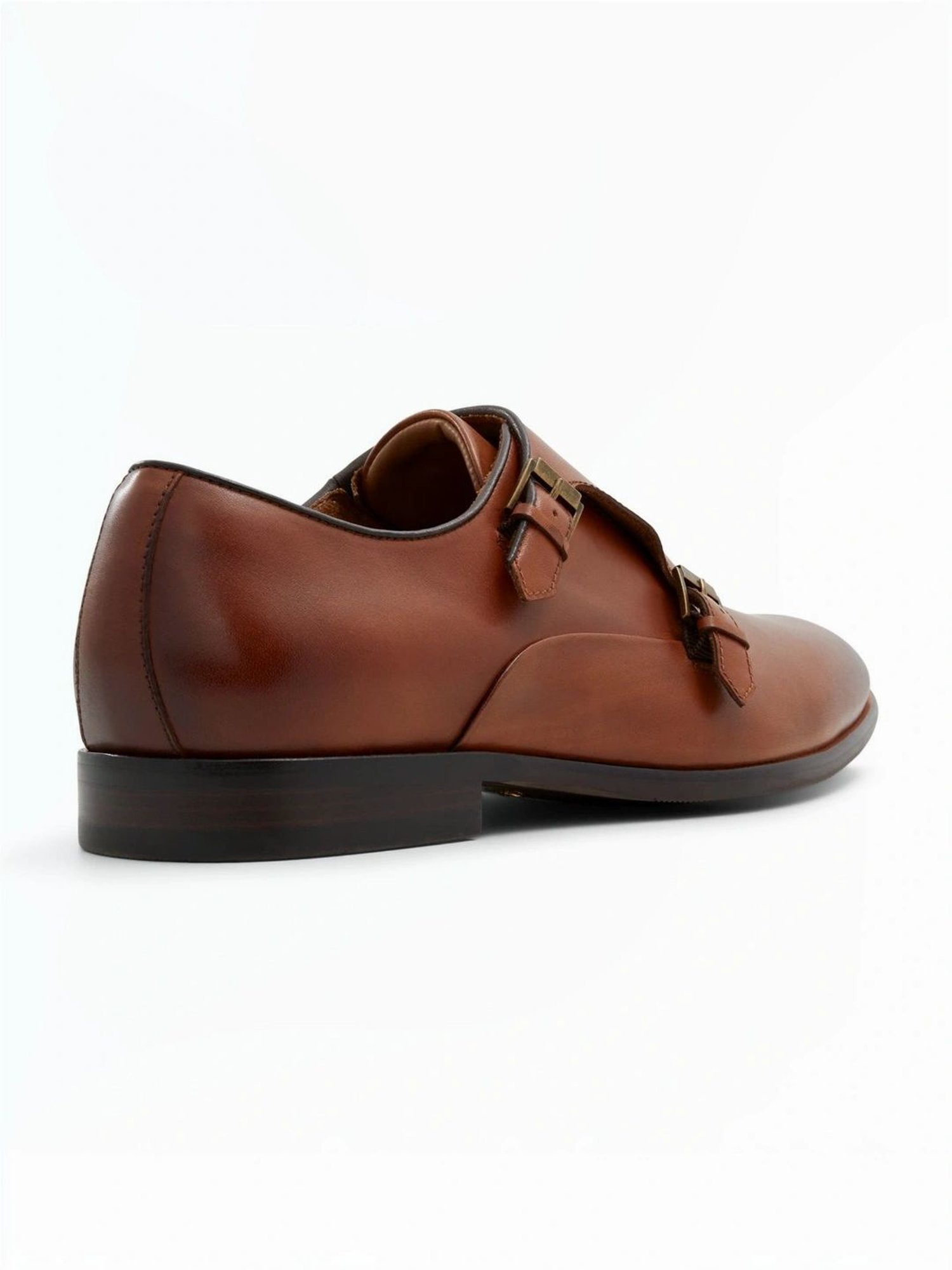 Aldo Men's Cognac Monk Shoes