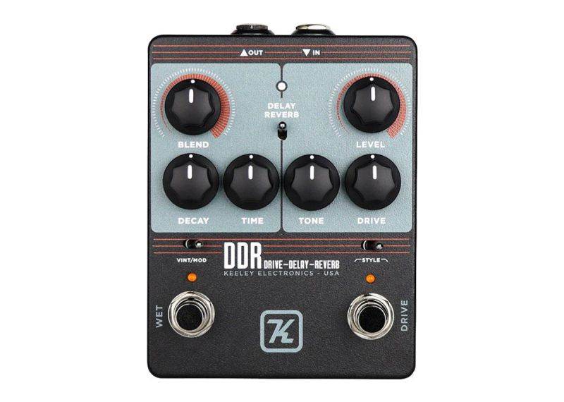 Keeley DDR Drive-Delay-Reverb Effects Pedal