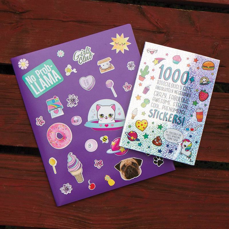 40pg Ridiculously Cute 1000+ Sticker Book - Fashion Angels
