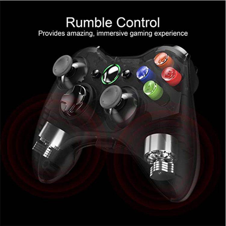 Xbox 360 Wired Game Controller, CORN USB Gamepad, Joypad with Shoulders Buttons, for Microsoft Xbox360/Xbox 360 Slim/PC