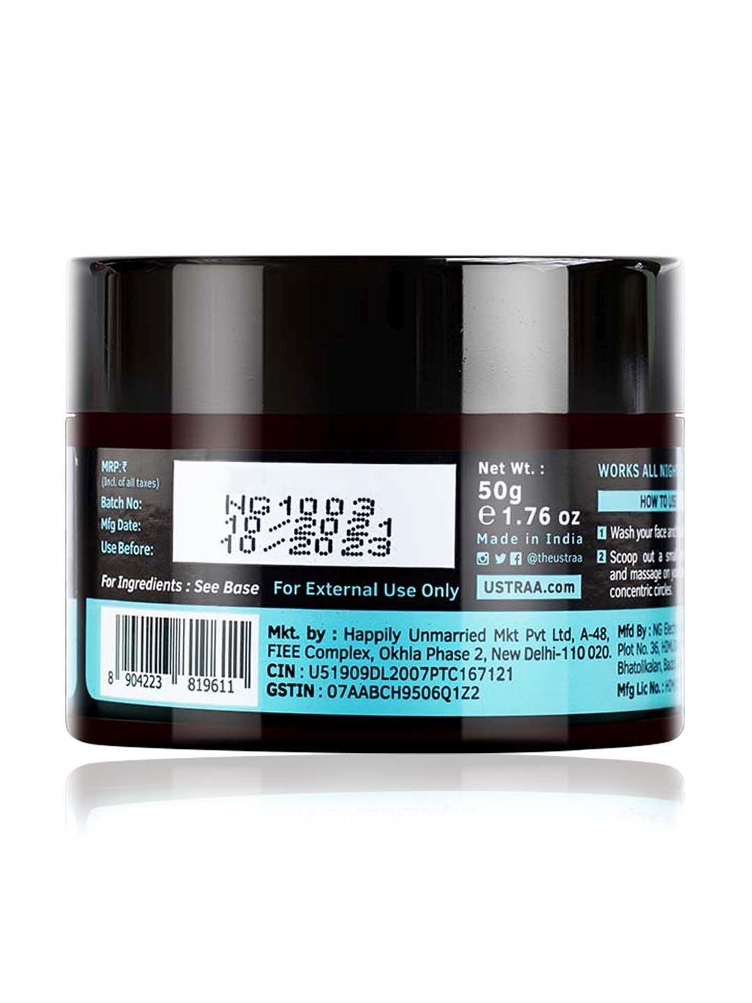 Ustraa Power Face Wash & Hair Growth Vitalizer Combo Set