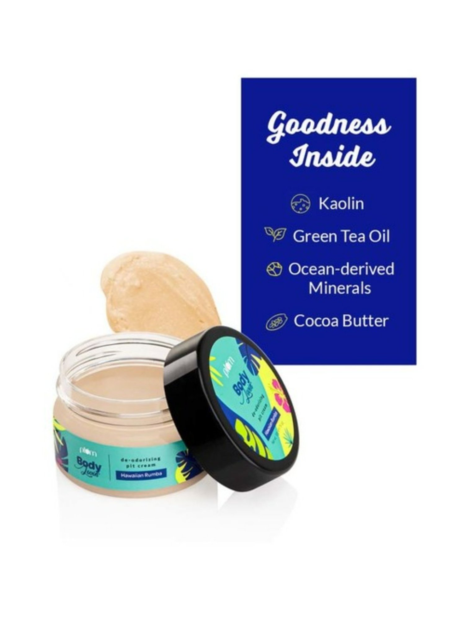 Plum Body Lovin Hawaiian Rumba De-odorizing Pit Cream - 50 gm