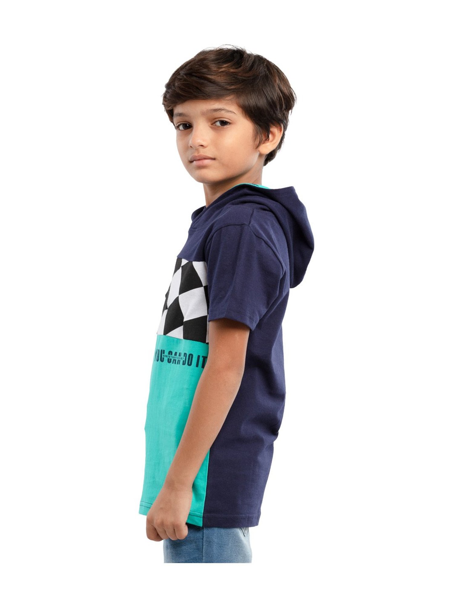 Under Fourteen Only Kids Multicolor Printed T-Shirt