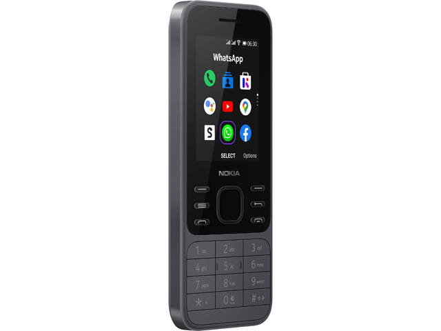 Nokia 6300 4G TA-1324 4GB GSM Unlocked Dual Sim Phone - Light Charcoal
