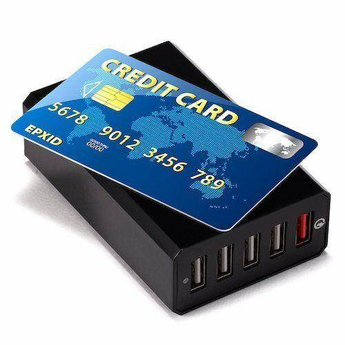 Quick Charge 2.0 40W Multi-Port USB Desktop Charging Ston Dock with Smart IC