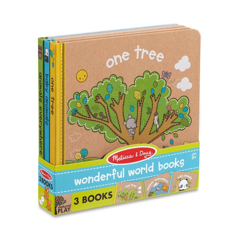 Natural Play Book Bundle - (Board Book)