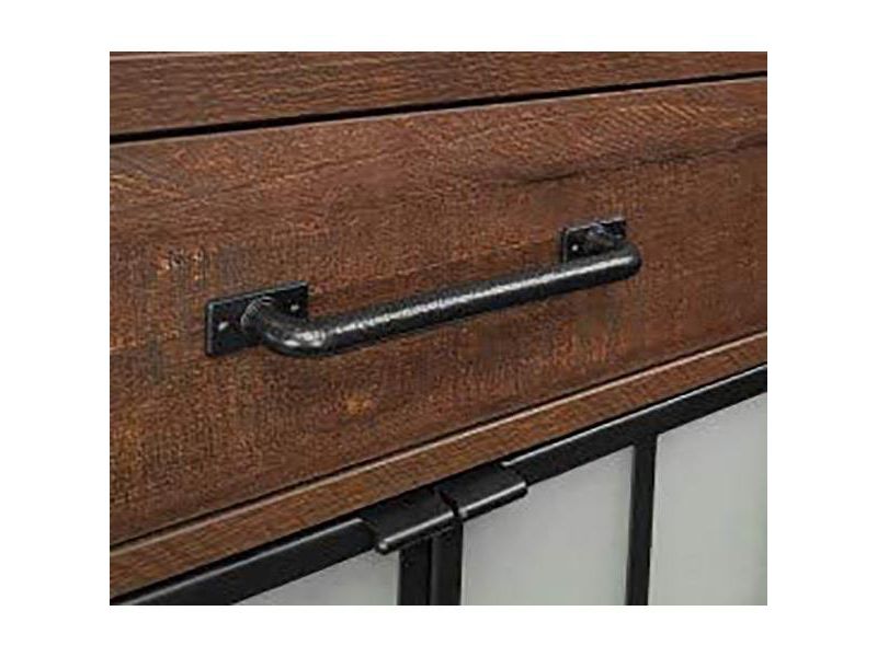 Twin Star Home Uptown Loft Accent Cabinet in Espresso