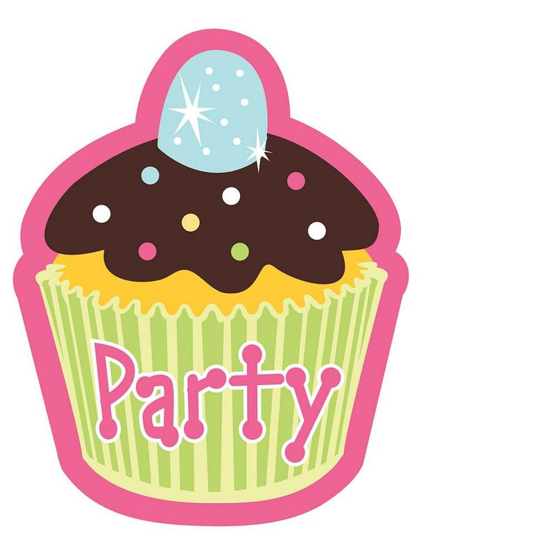 Creative Converting Invitation Card With Envelope 8 Pack Sweet Treats