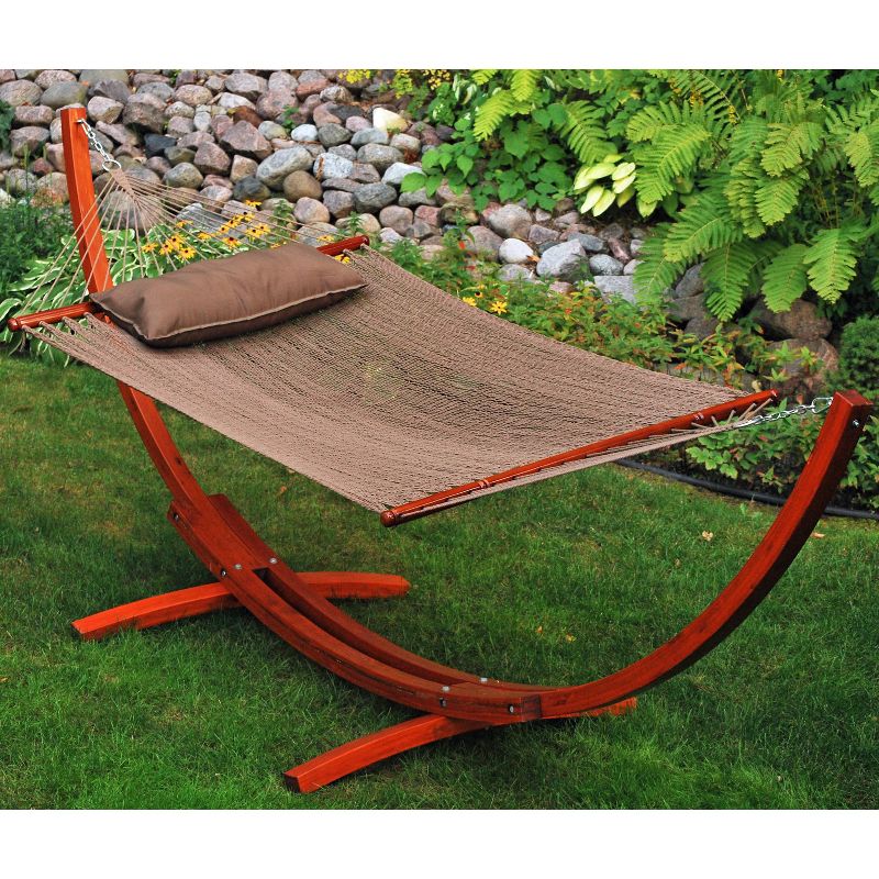Patio 12' Hammock & Stand Set - Tan/Brown