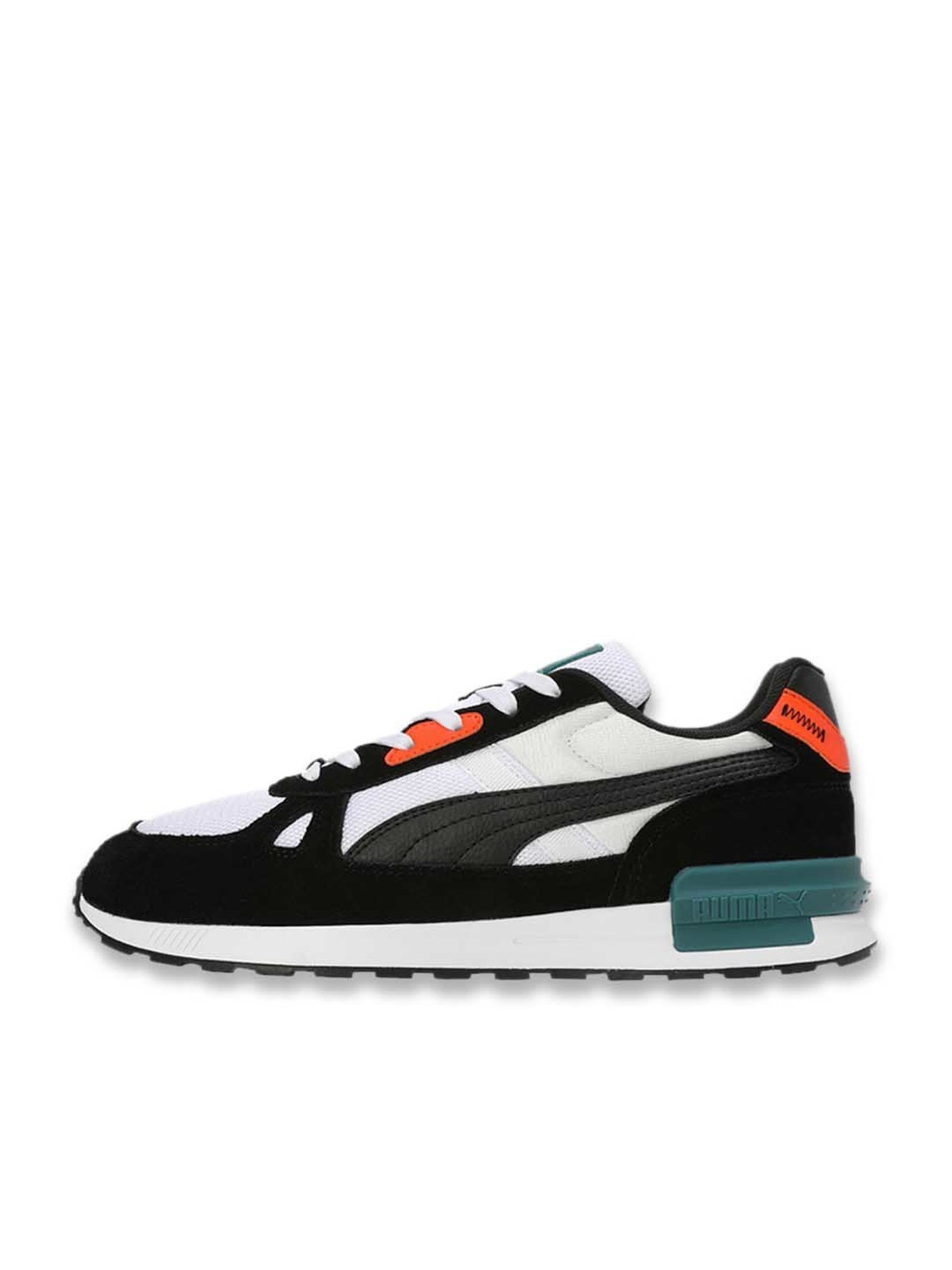 Puma Men's Graviton Pro White & Black Casual Sneakers