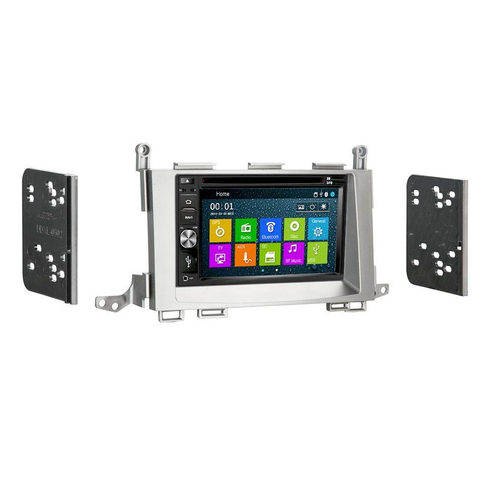 Otto Navi In Dash Navigation System DVD GPS Navigation Multimedia Radio and Dash Kit for Toyota Venza 2009-2015