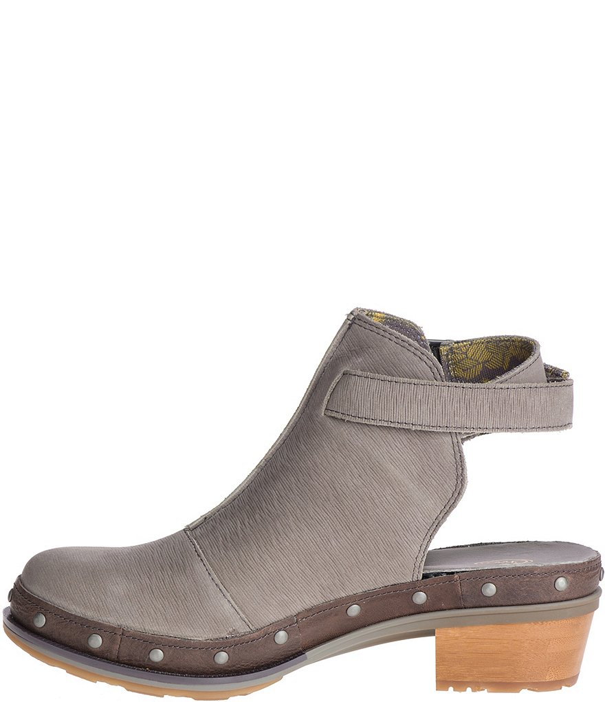 Chaco Cataluna Leather Studded Clogs