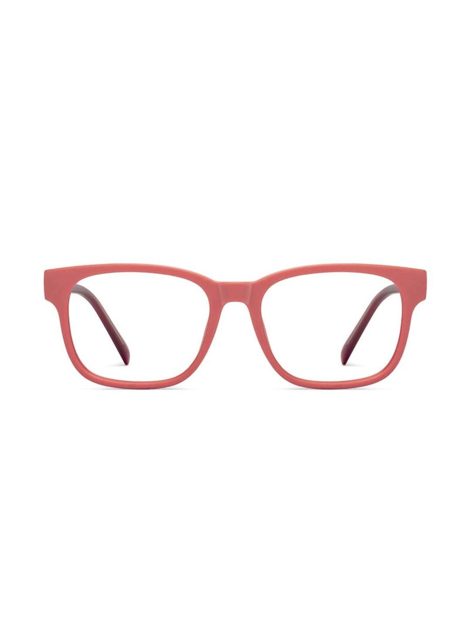 Lenskart Blu Pink Square Blue Light Protection Unisex Reading Glasses