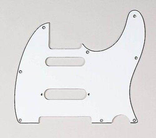 NEW - Pickguard For Nashville Tele, 3-Ply - WHITE