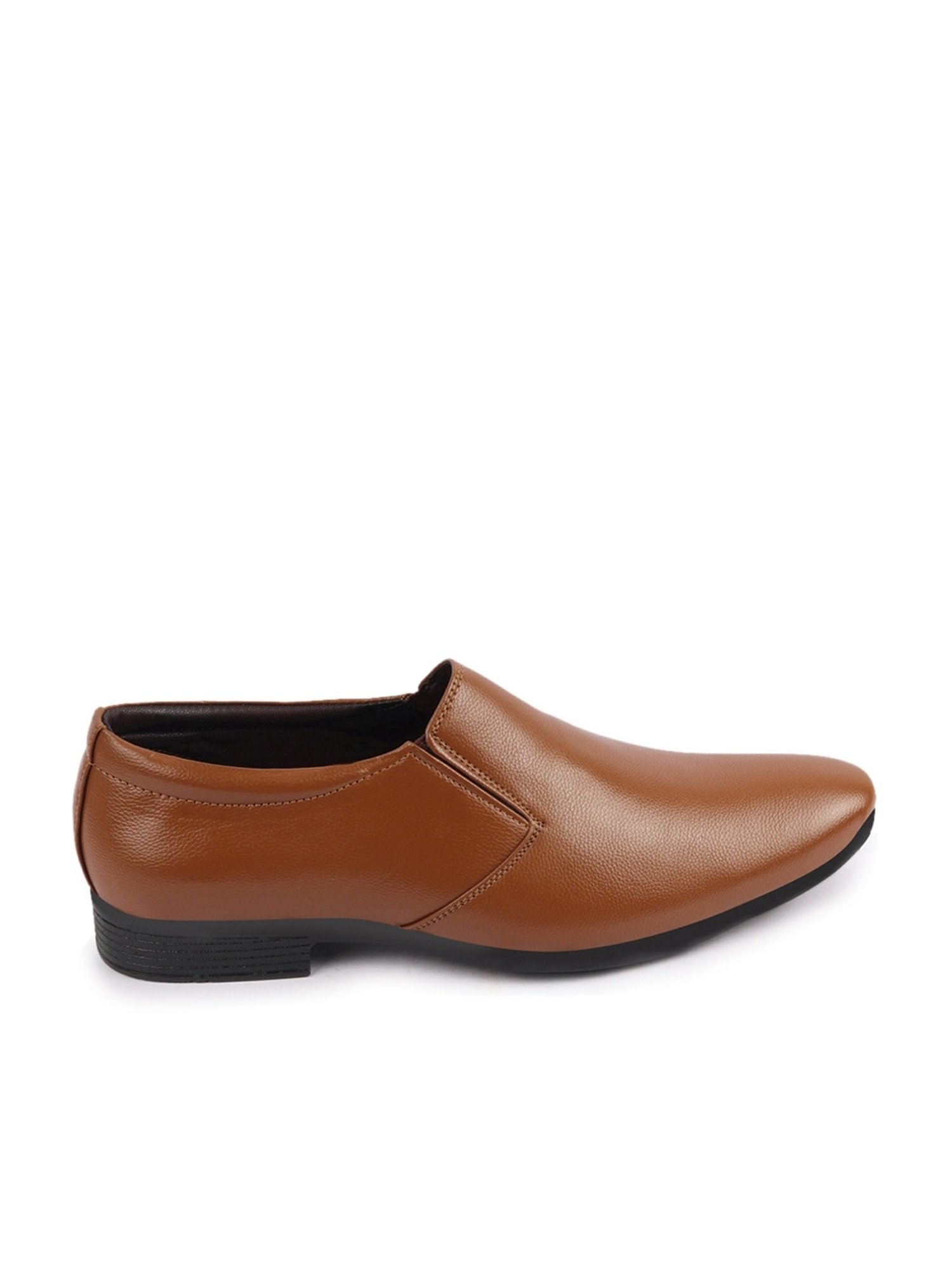 Fausto Men's Tan Formal Loafers