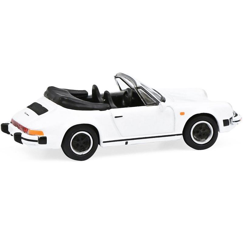 Porsche 911 Carrera 3.2 Cabriolet White 1/87 (HO) Diecast Model Car by Schuco
