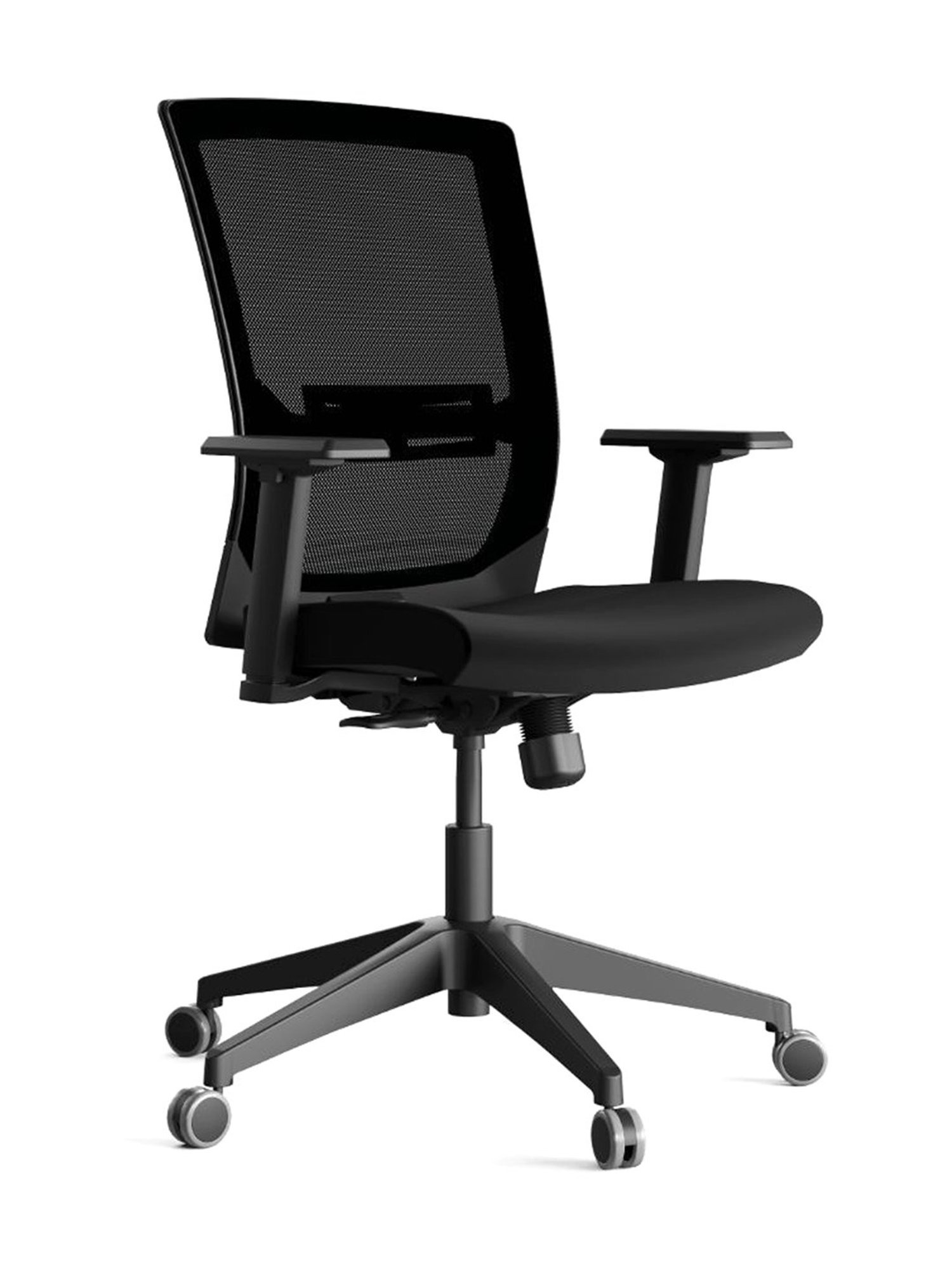 HNI India Quip Black PU Foam Ergonomic Office & Study Desk Chair