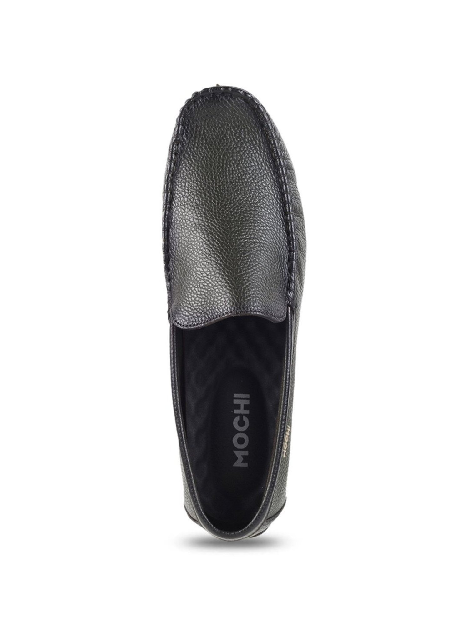 Mochi Men's Olive Casual Loafers