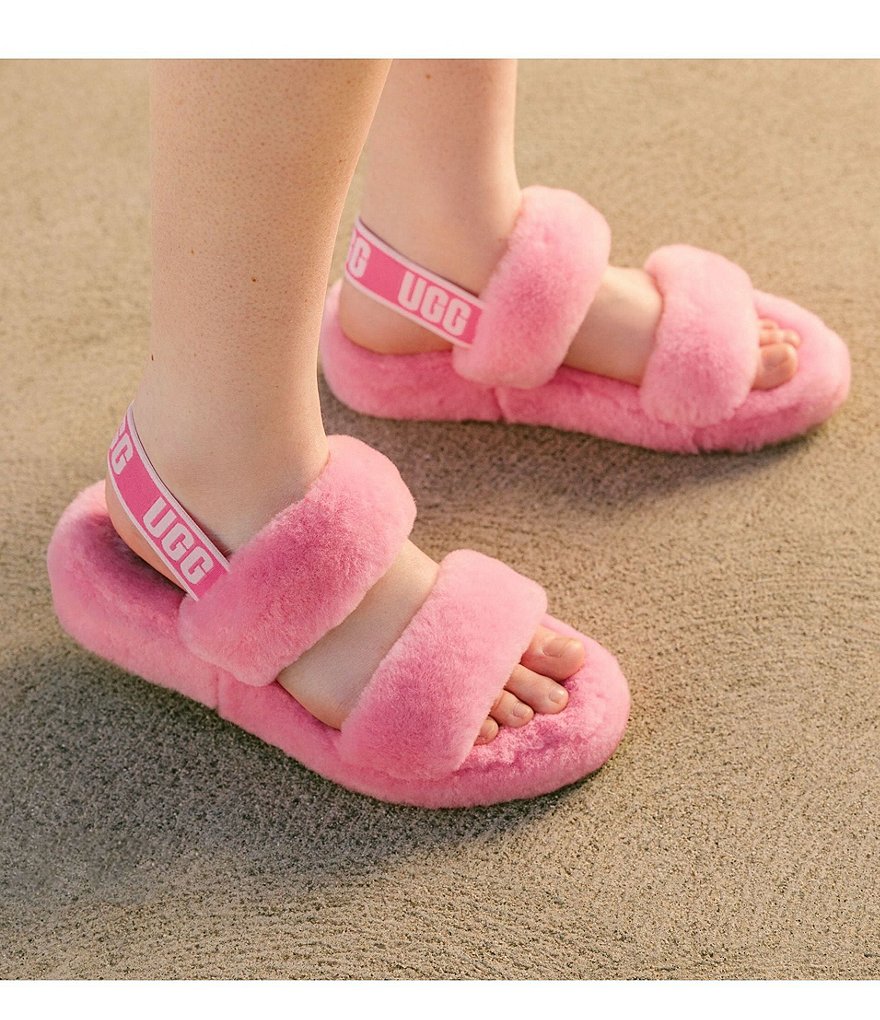 UGG&reg; Oh Yeah Fur Slides