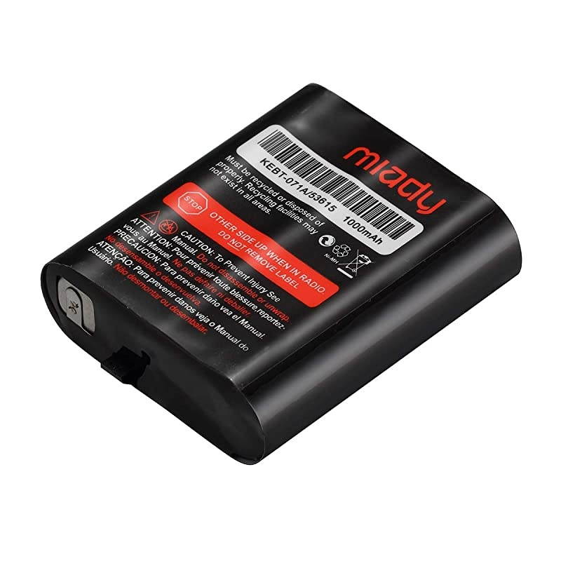 Pack of 2 TwoWay Radio Rechargeable Batteries 36V 1000mAh for Talkabout Motorola 53615 KEBT071A KEBT071B KEBT071C KEBT071D
