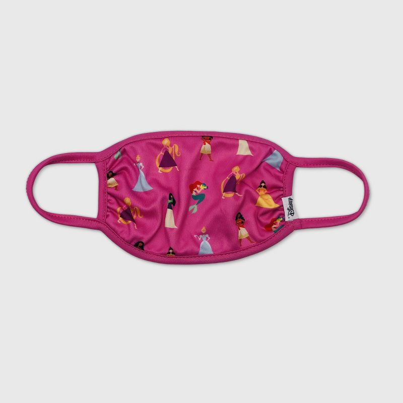 Kids' 3pk Disney Princess Face Mask