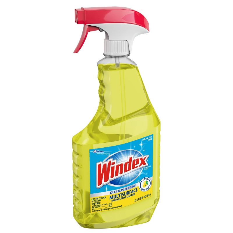 Windex Disinfectant Cleaner Multi-Surface Citrus Fresh Spray - 23 fl oz
