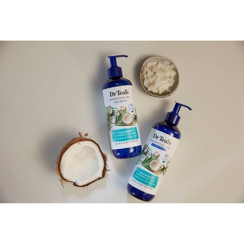 Dr Teal's Coconut Nourish & Moisturize Shampoo - 16oz