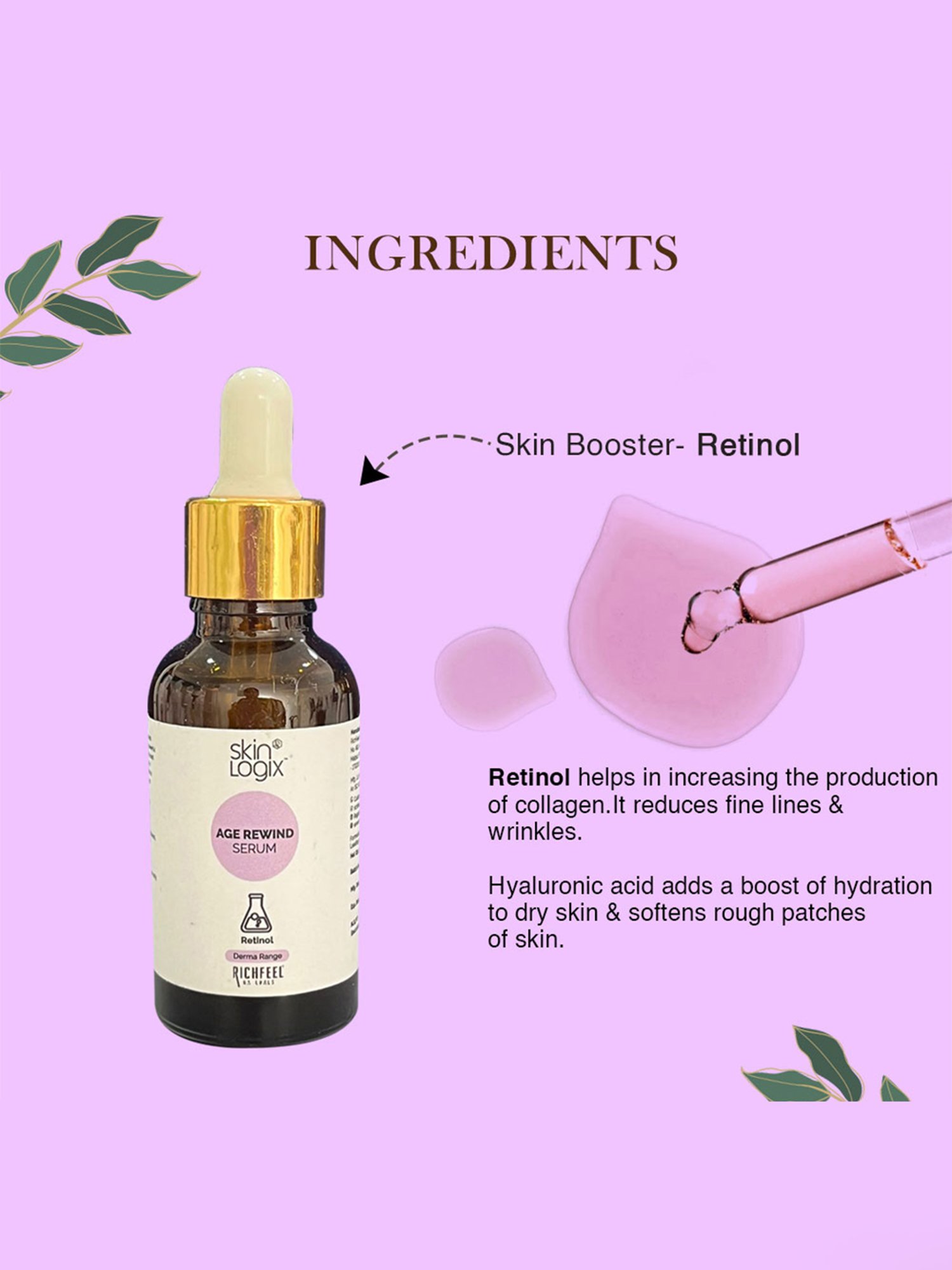 Richfeel Skin Logix Age Rewind Serum - 30 ml