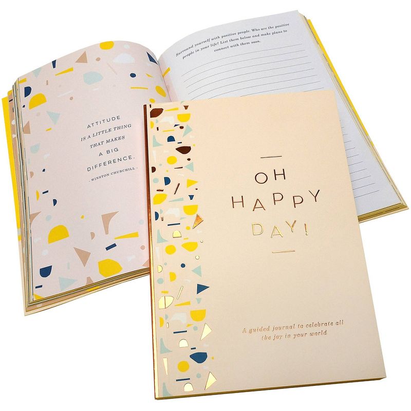 Green Inspired Oh Happy Day Guided Journal