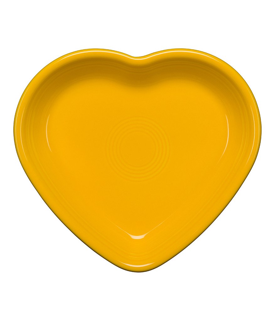 Fiesta Medium Ceramic Heart Bowl Baking Dish