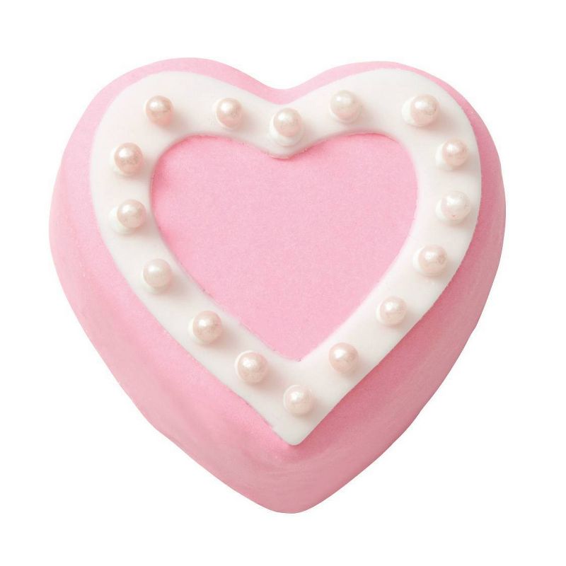 Wilton 6 Cavity Mini Silicone Heart Shaped Cookie and Candy Mold