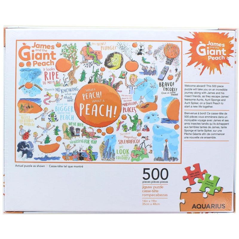 NMR Distribution Dahl James and the Giant Peach 500 Piece Jigsaw Puzzle