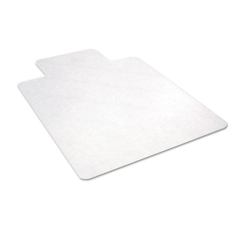 3'9"x4'5" Rectangle Solid Office Chair Mat Clear - Alera