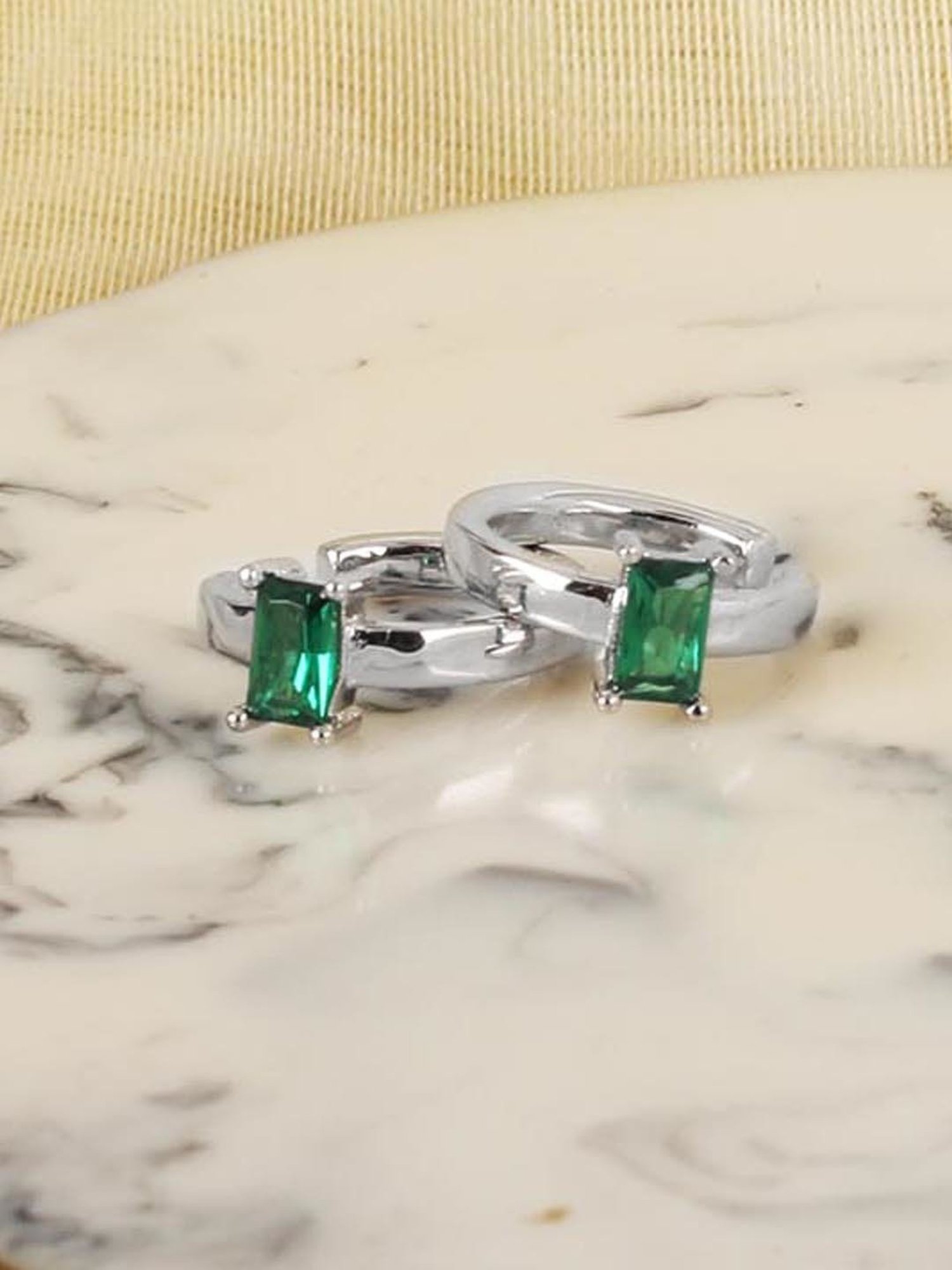 The Real Effect London Silver Earrings for Women