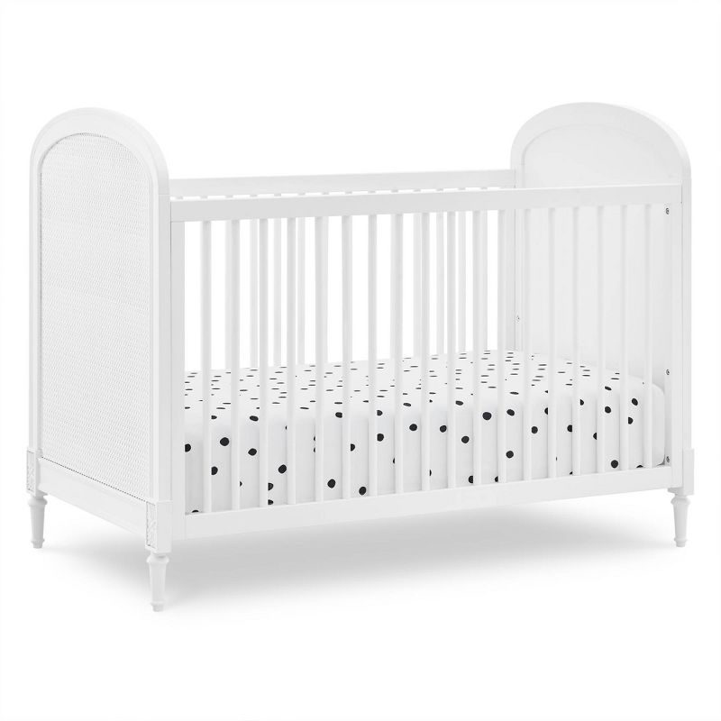 Delta Children Madeline 4-in-1 Convertible Crib - Bianca White